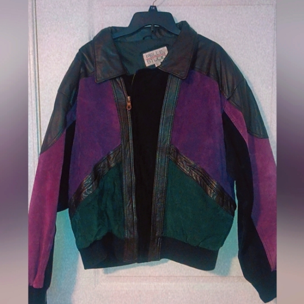 PELLE STUDIO VINTAGE MENS LEATHER COAT